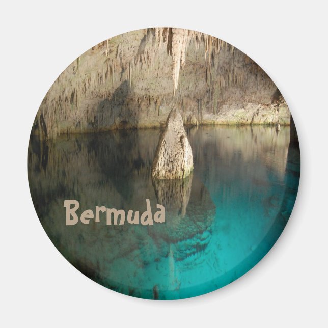 Crystal Cave, Bermuda Magnet (Front)