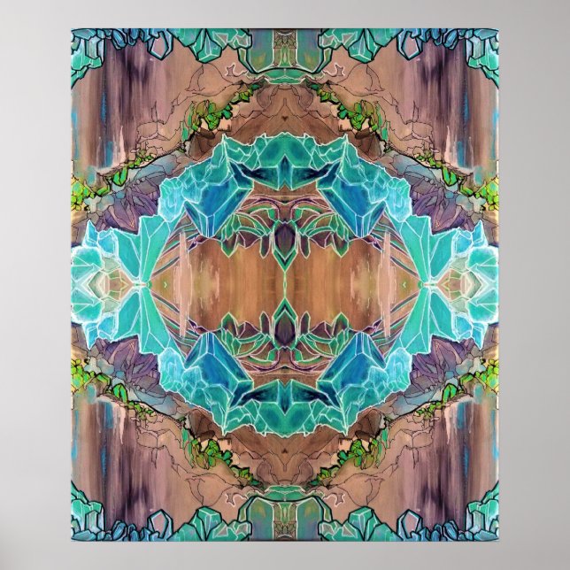 Crystal Cave Print - Semi-Gloss Poster Paper  (Front)