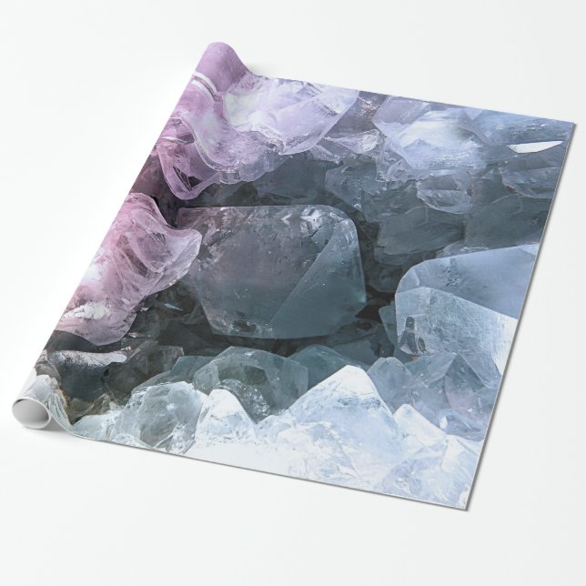 Crystal Cave Wrapping Paper (Unrolled)