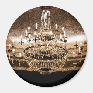Crystal Chandelier Dazzle Glitz Glam Glamou Magnet