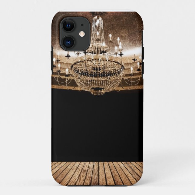 Crystal Chandelier Dazzle Glitz Glam IPHONE 5 Case (Back)