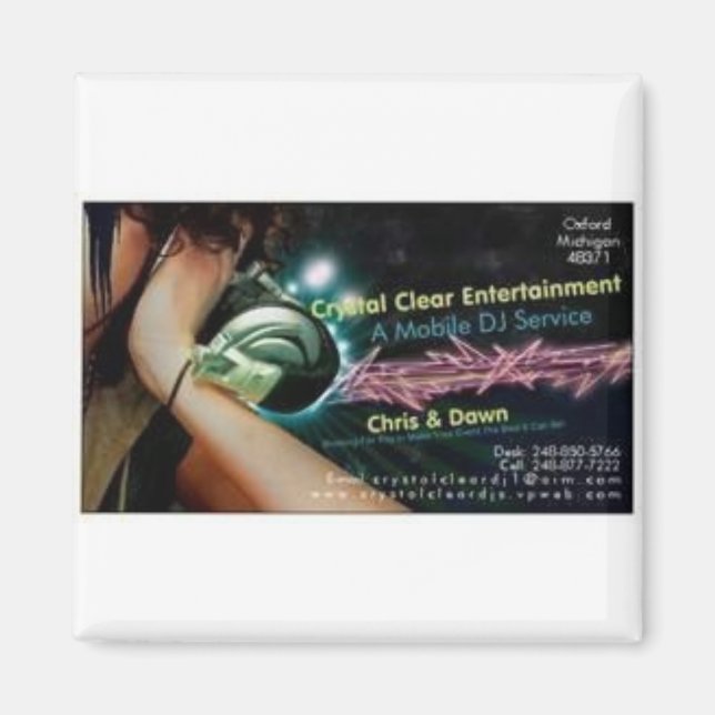 Crystal Clear Magnets (Front)