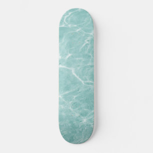 Crystal Clear Soft Turquoise Ocean Dream #2 #wall Skateboard