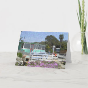 "Crystal Cove Bungalow" Note Cards