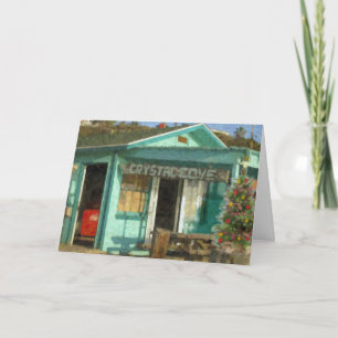 Crystal Cove Holiday Beach Shack Card