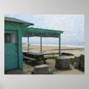 "Crystal Cove Shack" Poster