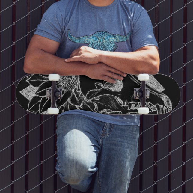 Crystal Coyote Inverted  Skateboard (Outdoor 3)