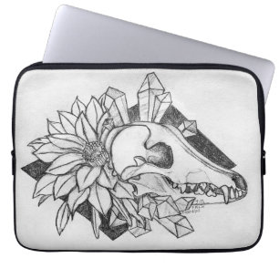 Crystal Coyote  Laptop Sleeve