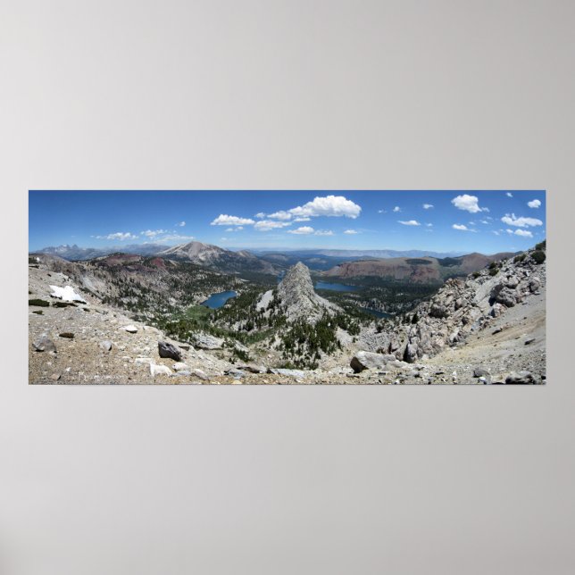 Crystal Crag Mammoth Lakes Basin Mammoth Crest Poster (Front)
