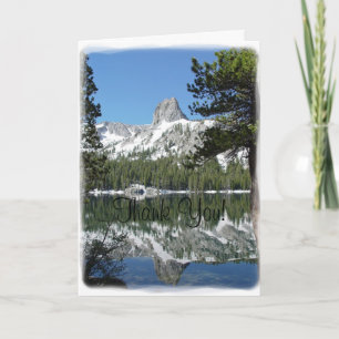 Crystal Crag Reflections Thank You Card