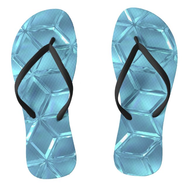 Crystal Diamonds Jandals (Footbed)