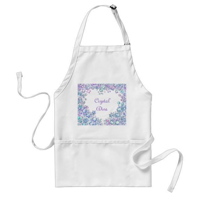 Crystal Diva Standard Apron (Front)