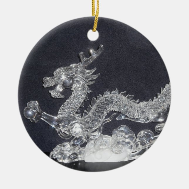 Crystal Dragon Ornament (Front)