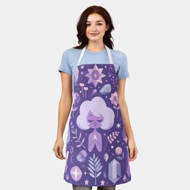 Crystal Dreams Pattern Apron (Worn)