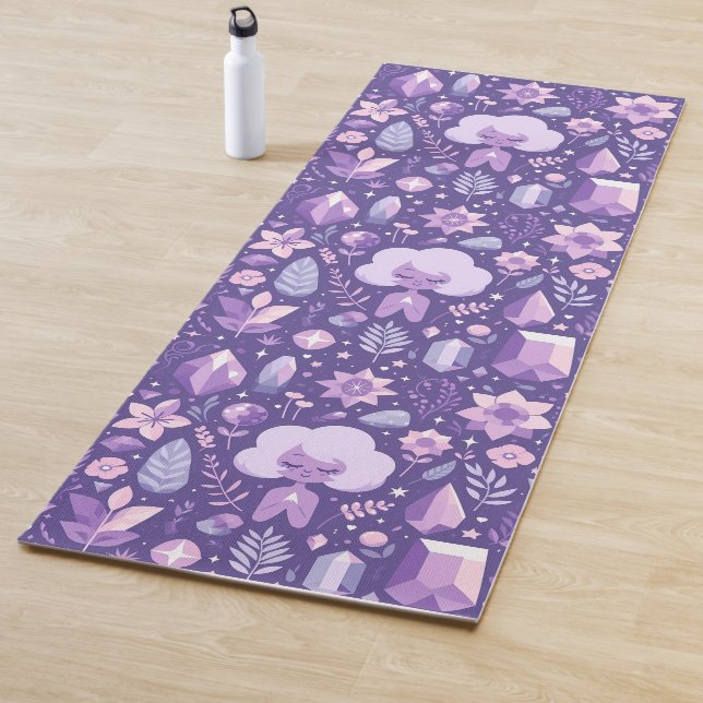 Crystal Dreams Pattern Yoga Mat (In Situ)