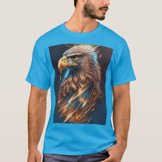 Crystal Eagle: A Symbol of Freedom T-Shirt