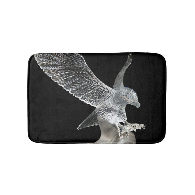 Crystal Eagle Bath Mat (Front)