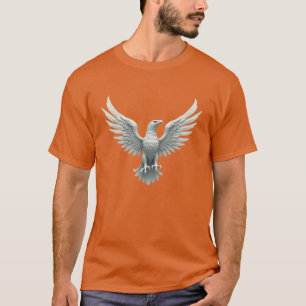 Crystal Eagle Emblem – Majestic Symbol of Triumph T-Shirt