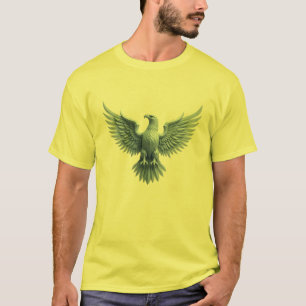 Crystal Eagle Emblem – Majestic Symbol of Triumph T-Shirt