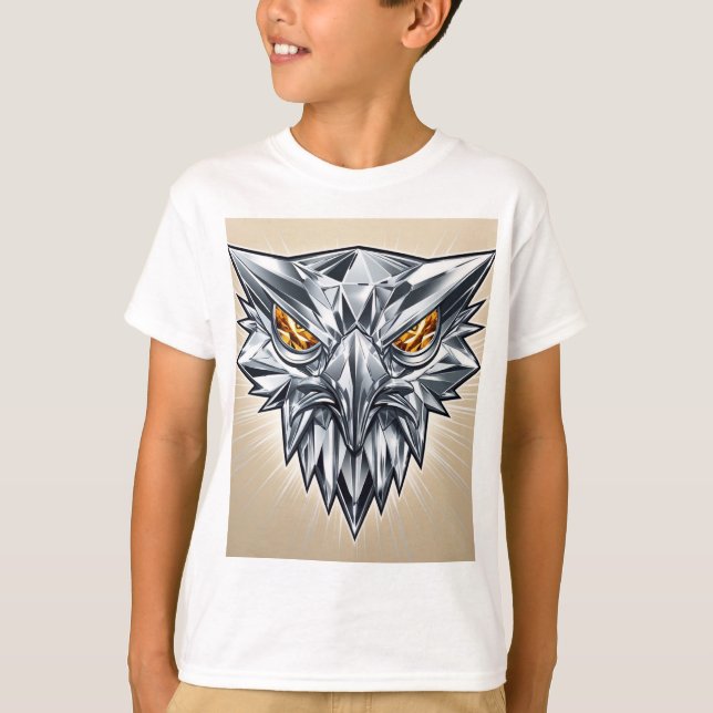 Crystal Eagle Emblem T-Shirt Design (Front)