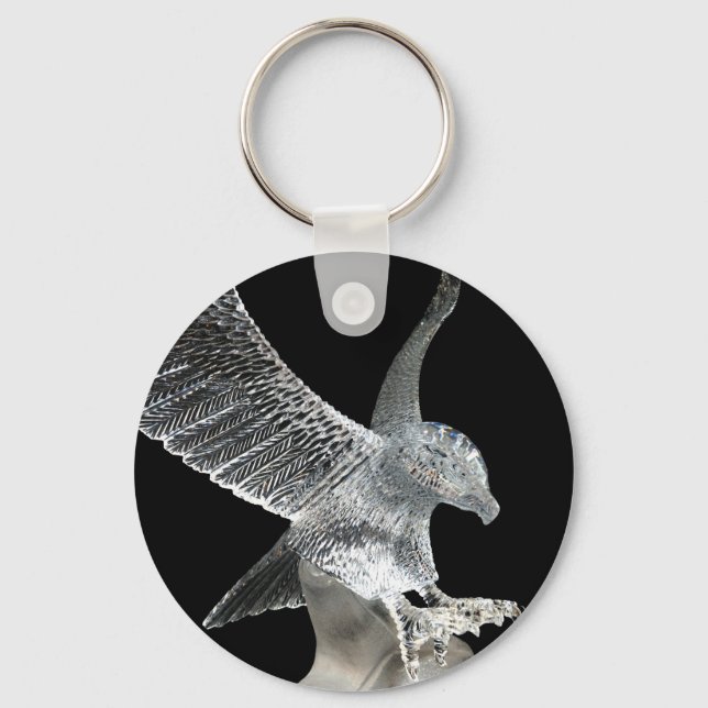 Crystal Eagle Key Ring (Front)