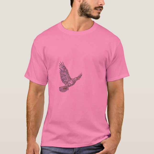 Crystal Eagle Soaring T-Shirt (Front)