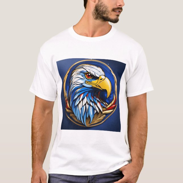"Crystal Eagle T-Shirt Collection: Bold, Unique '' (Front)