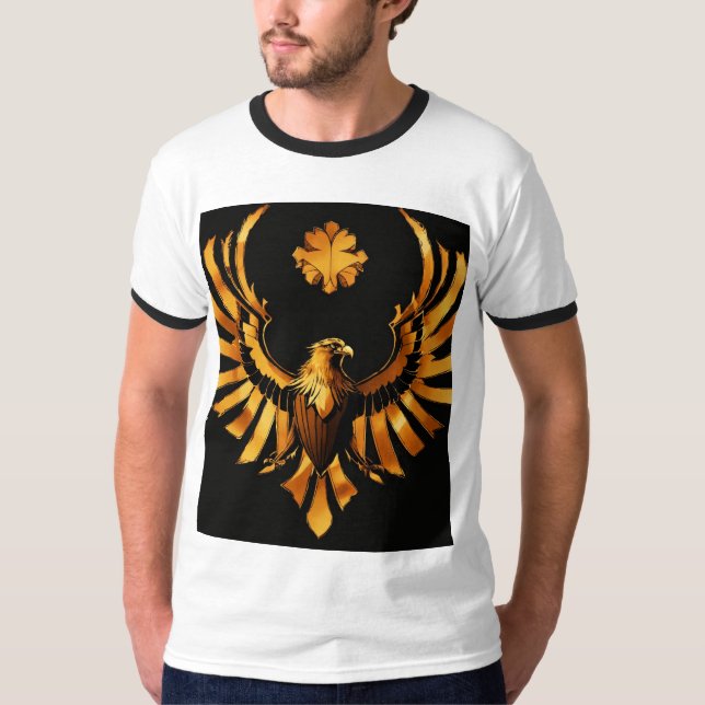  Crystal Eagle Threads: Where Transformation Takes T-Shirt (Front)