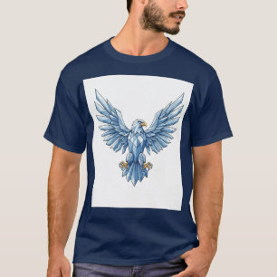 Crystal Eagle: Wings of Freedom and Ambition" T-Shirt