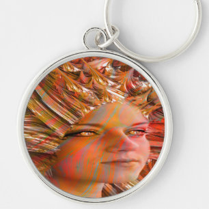 Crystal Eyes Key Ring