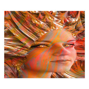 Crystal Eyes Photo Print