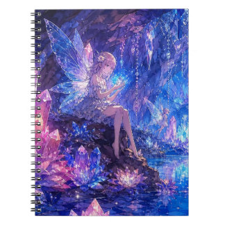 Crystal Fairy Dreams Spiral Notebook