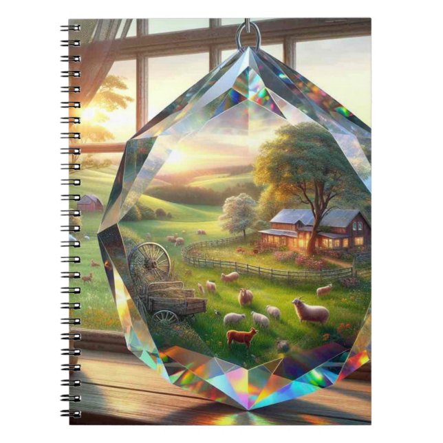 Crystal Farm  Notebook (Front)