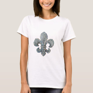 CRYSTAL FLEUR DE LIS T-Shirt