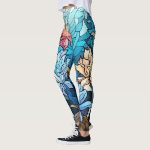 Crystal Flower Leggings – Pretty