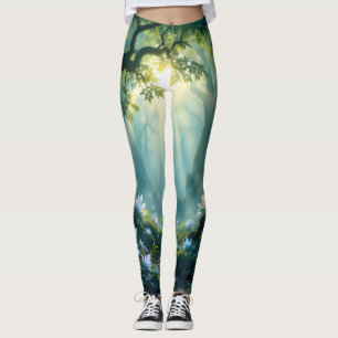 Crystal Forest Awakening Leggings Tights