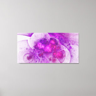 Crystal Gazing Geometric Abstract Art Canvas Print