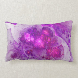Crystal Gazing Geometric Abstract Lumbar Cushion