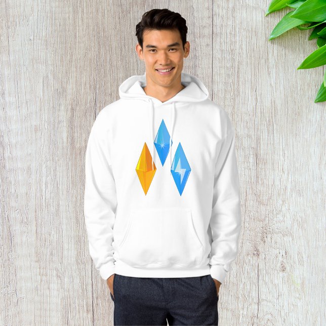 Crystal Gems Mens Hoodie (Creator Uploaded)