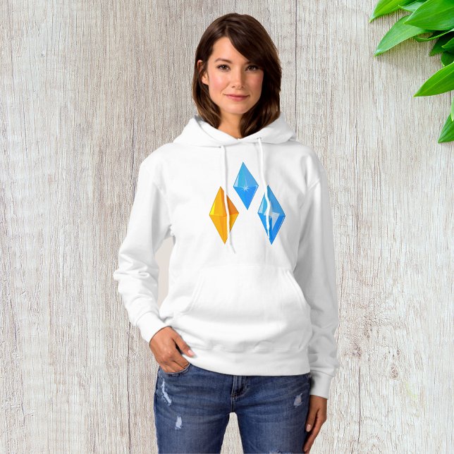 Crystal Gems Womens Hoodie (Creator Uploaded)
