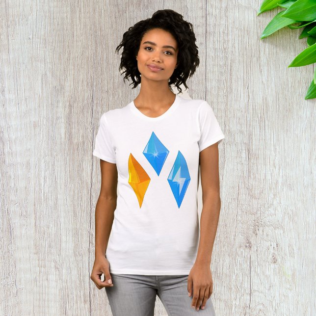Crystal Gems Womens T-Shirt (Creator Uploaded)