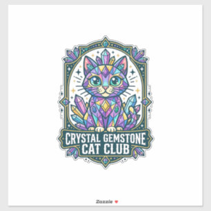 Crystal Gemstone Cat Cat Mum Gift Idea - Crystal G