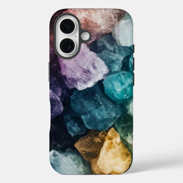 Crystal Gemstone Phone Case (Back)