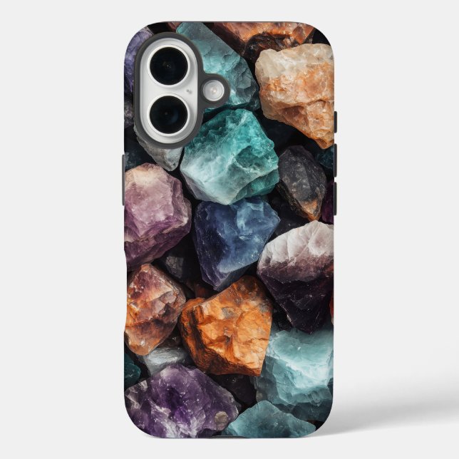 Crystal Gemstone Phone Case (Back)