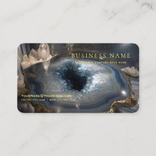 Crystal Geode Metaphysical  Business Card