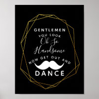 crystal geometric party GENTLEMEN BATHROOM wedding