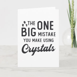 Crystal Healing You Make Using Crystals Heal Gift Card