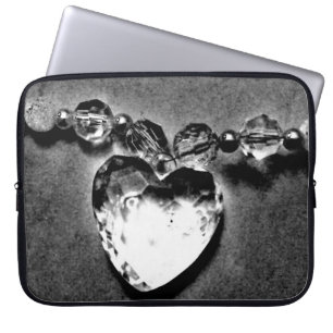Crystal Heart Laptop Sleeve