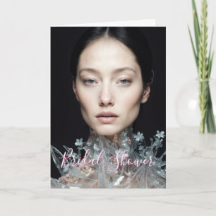 Crystal Invitation Bridal Shower Card