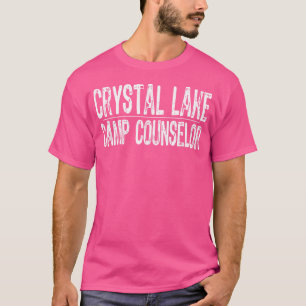 Crystal Lake Camp Counsellor Distressed T-Shirt